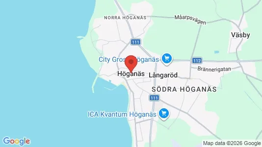 Kaupat Vuokrattavana i Höganäs - Kuva Google Street Viewstä