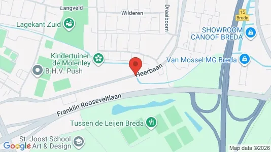 Büros zur Miete i Breda – Foto von Google Street View