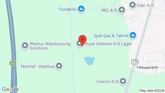 Varastot Vuokrattavana i Horsens - Kuva Google Street Viewstä