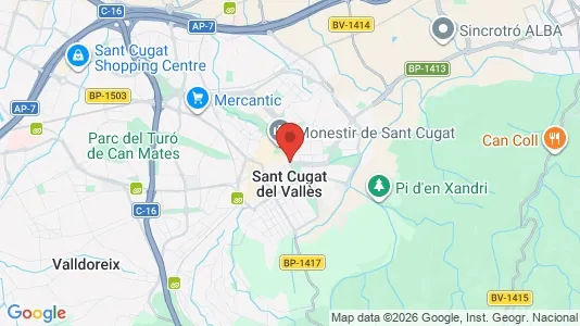 Shops for rent i Sant Cugat del Vallès - Photo from Google Street View
