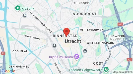 Restaurants zur Miete i Utrecht Binnenstad – Foto von Google Street View