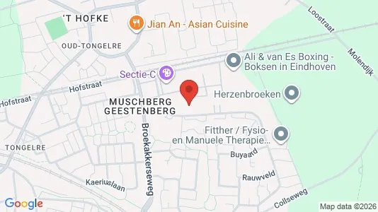 Nieruchomości przemysłowe Do wynajęcia i Eindhoven - kort over placeringen