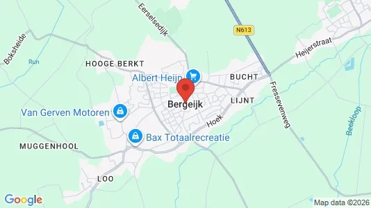 Butikslokaler för uthyrning i Bergeijk – Foto från Google Street View