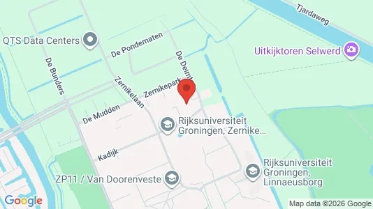 Espacios de oficina En alquiler i Groningen - kort over placeringen
