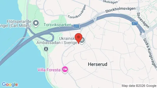Espacios de oficina En alquiler i Lidingö - kort over placeringen