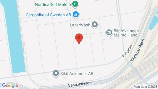 Företagslokaler för uthyrning i Malmö Centrum – Foto från Google Street View