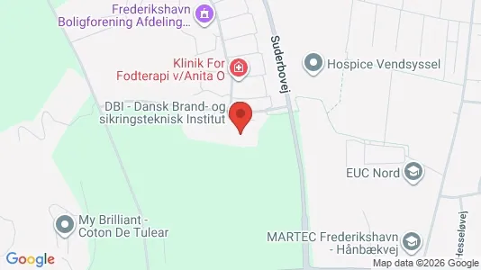 Toimistotilat Vuokrattavana i Frederikshavn - Kuva Google Street Viewstä