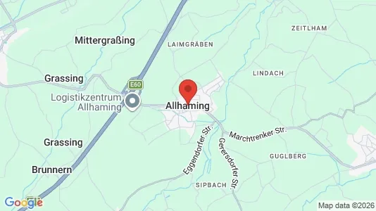 Bedrijfsruimtes te huur i Allhaming - Foto uit Google Street View