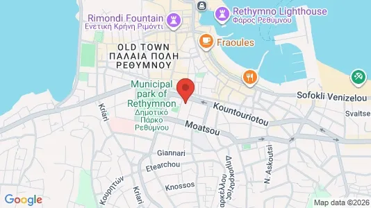 Toimistotilat Vuokrattavana i Rethymno - Kuva Google Street Viewstä