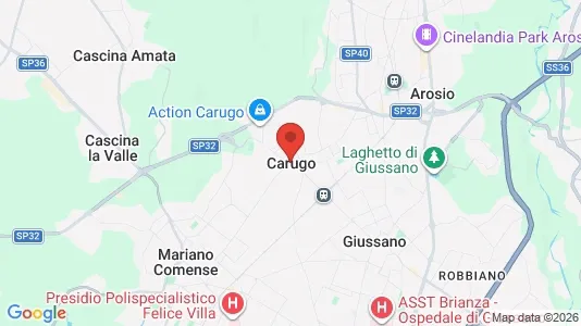Butikklokaler til leie i Carugo – Bilde fra Google Street View