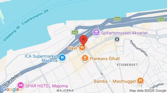 Kontorlokaler til leje i Majorna-Linné - Foto fra Google Street View