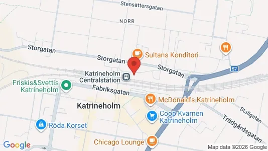 Office spaces for rent i Katrineholm - Photo from Google Street View