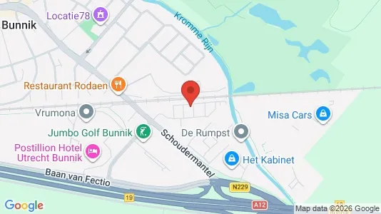 Gewerbeflächen zur Miete i Bunnik – Foto von Google Street View
