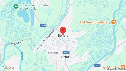 Kantorruimte te huur i Berlare - Foto uit Google Street View