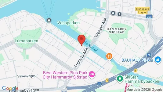 Kantorruimte te huur i Hammarbyhamnen - Foto uit Google Street View