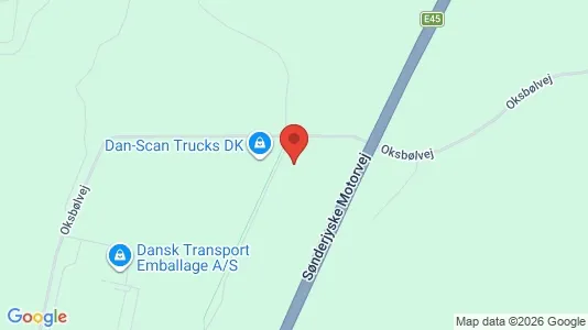 Varastot Vuokrattavana i Vojens - Kuva Google Street Viewstä