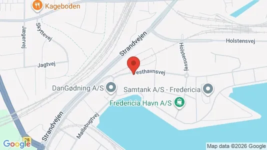 Bedrijfsruimtes te huur i Fredericia - Foto uit Google Street View