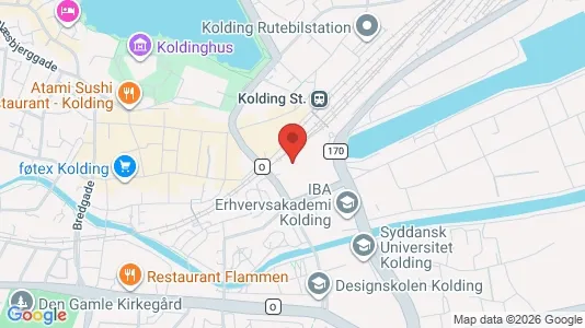 Kontorlokaler til leje i Kolding - Foto fra Google Street View