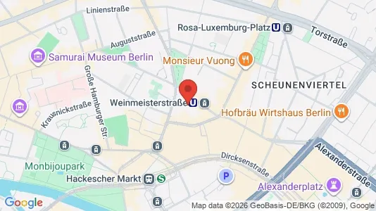 Kontorer til leie i Berlin Mitte – Bilde fra Google Street View