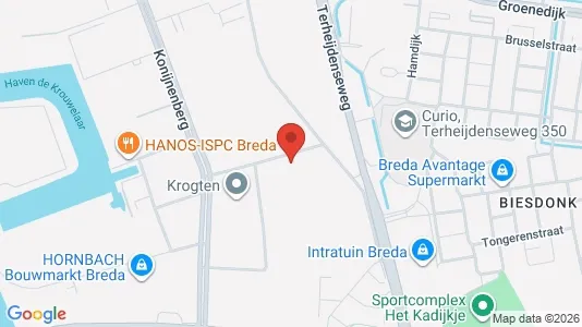 Liikekiinteistöt Vuokrattavana i Breda - Kuva Google Street Viewstä