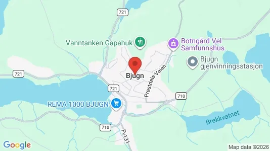Bedrijfsruimtes te huur i Bjugn - Foto uit Google Street View