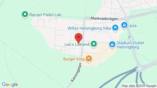 Kontorlokaler til leje i Helsingborg - Foto fra Google Street View