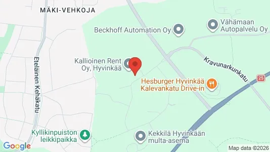 Werkstätte zur Miete i Hyvinkää – Foto von Google Street View