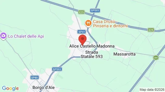 Lokaler til leje i Alice Castello - Foto fra Google Street View