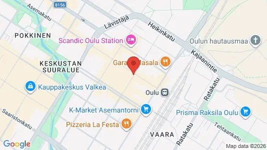 Kantorruimte te huur i Oulu - Foto uit Google Street View