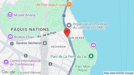 Büros zur Miete i Genf Petit-Saconnex – Foto von Google Street View