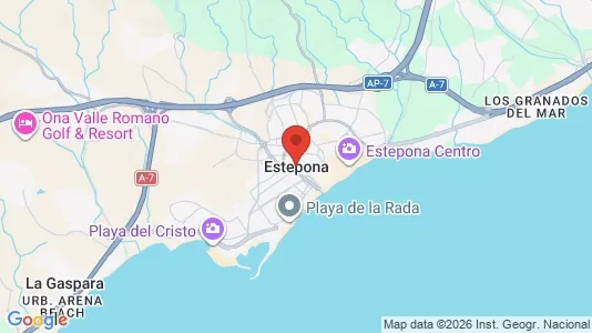 Kaupat Vuokrattavana i Estepona - Kuva Google Street Viewstä