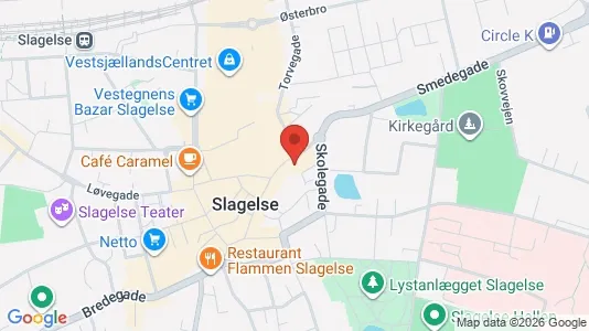 Clinics Vuokrattavana i Slagelse - Kuva Google Street Viewstä