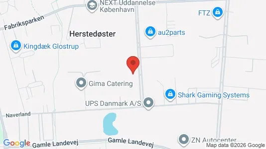Kontorer til leie i Glostrup – Bilde fra Google Street View