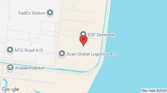 Office spaces for rent i Hvidovre - kort over placeringen