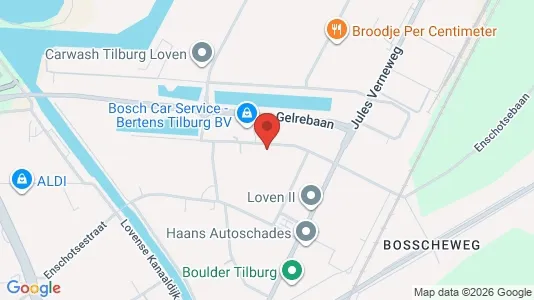 Kontorlokaler til leje i Tilburg - Foto fra Google Street View
