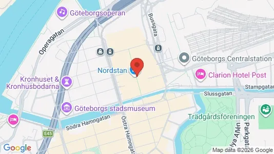 Kontorlokaler til leje i Gøteborg Centrum - Foto fra Google Street View