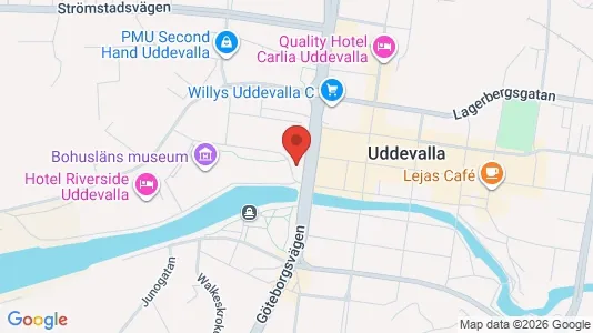 Toimistotilat Vuokrattavana i Uddevalla - Kuva Google Street Viewstä