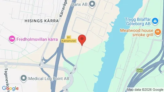Werkstätte zur Miete i Norra hisingen - kort over placeringen
