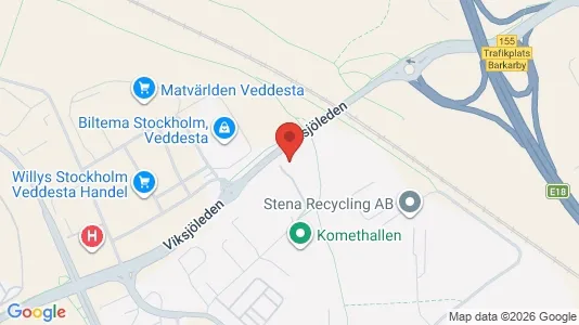 Büros zur Miete i Järfälla – Foto von Google Street View