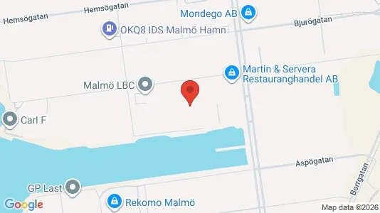 Industrilokaler för uthyrning i Malmö Centrum – Foto från Google Street View