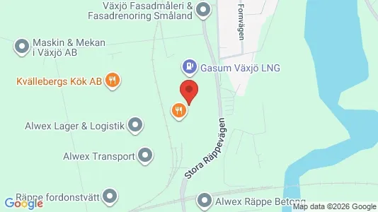 Producties te huur i Växjö - Foto uit Google Street View