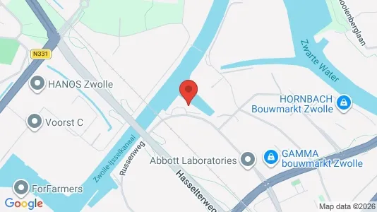 Office spaces for rent i Zwolle - kort over placeringen