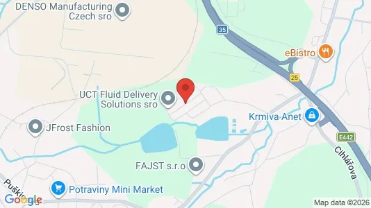 Varastot Vuokrattavana i Liberec - Kuva Google Street Viewstä