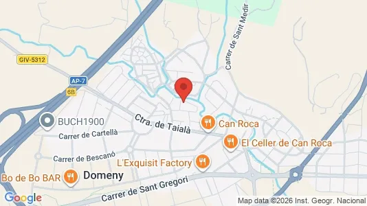 Office spaces for rent i Girona - Photo from Google Street View