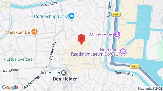 Kontorer til leie i Den Helder – Bilde fra Google Street View