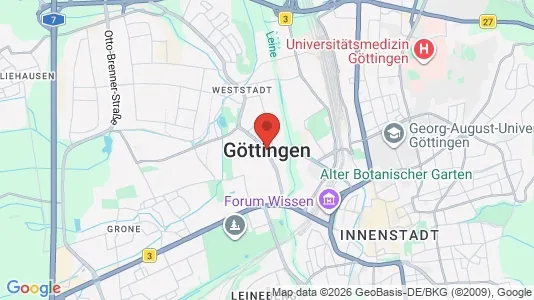Varastot Vuokrattavana i Göttingen - Kuva Google Street Viewstä