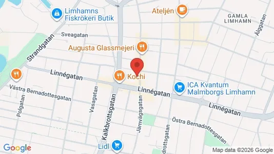 Office spaces for rent i Limhamn/Bunkeflo - kort over placeringen
