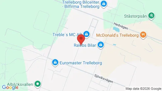Toimistotilat Vuokrattavana i Trelleborg - Kuva Google Street Viewstä