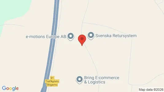 Liikekiinteistöt Vuokrattavana i Vaggeryd - Kuva Google Street Viewstä