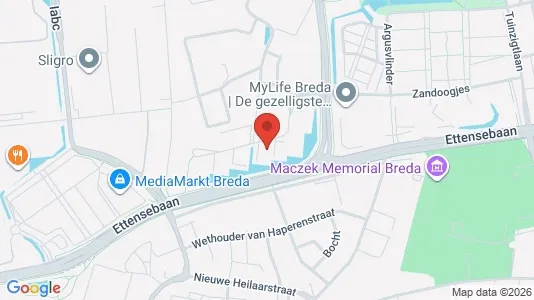 Toimistotilat Vuokrattavana i Breda - Kuva Google Street Viewstä